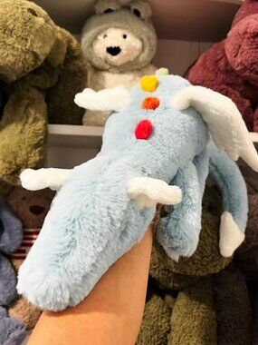 Jellycat | Sky Dragon Stuffed Animal | Size Large